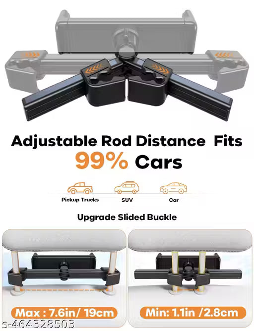 Car Headrest Phone/Tablet/iPad Holder